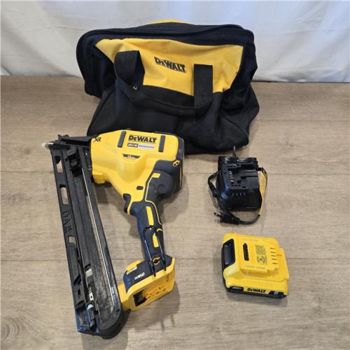 AS-IS DEWALT 20V MAX XR Cordless 2-1/2 in. 15-Gauge Finish Nailer Kit