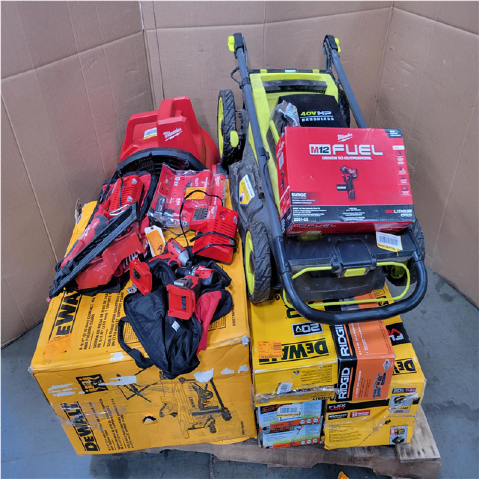 CALIFORNIA AS-IS TOOL PALLET