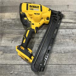 AS-IS DEWALT Cordless 20V MAX XR Angled Finish Nailer (Tool Only)