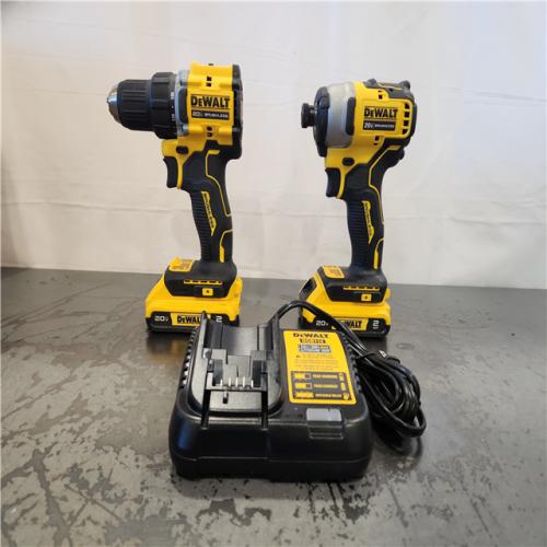 AS-IS- DEWALT ATOMIC 20-Volt MAX Lithium-Ion Cordless Combo Kit