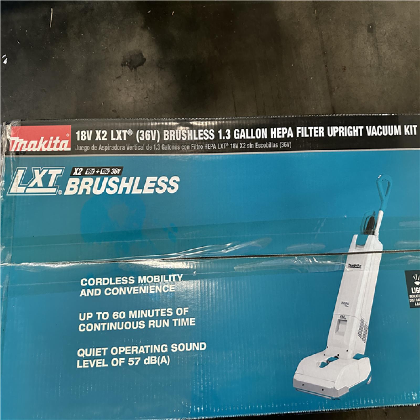 California NEW MAKITA 18V Brushless 1.3 Gallon Hepa Filter Upright