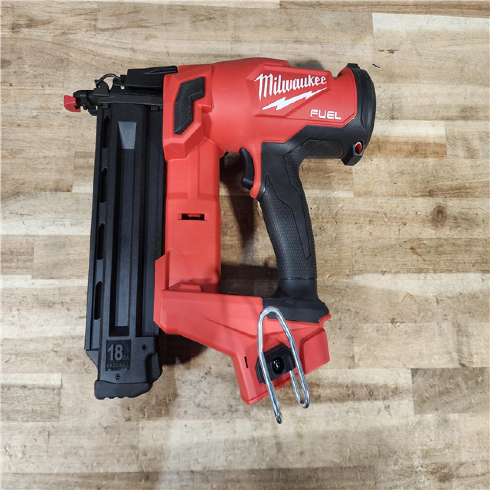 HOUSTON LOCATION - AS-IS Milwaukee FUEL 18-Volt Lithium-Ion Brushless Cordless Gen II 18-Gauge Brad Nailer (Tool-Only)