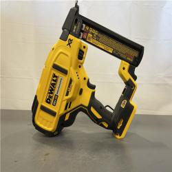 AS-IS - DEWALT Cordless 18-Gauge Narrow Crown Stapler (Tool Only) With Contractor Bag