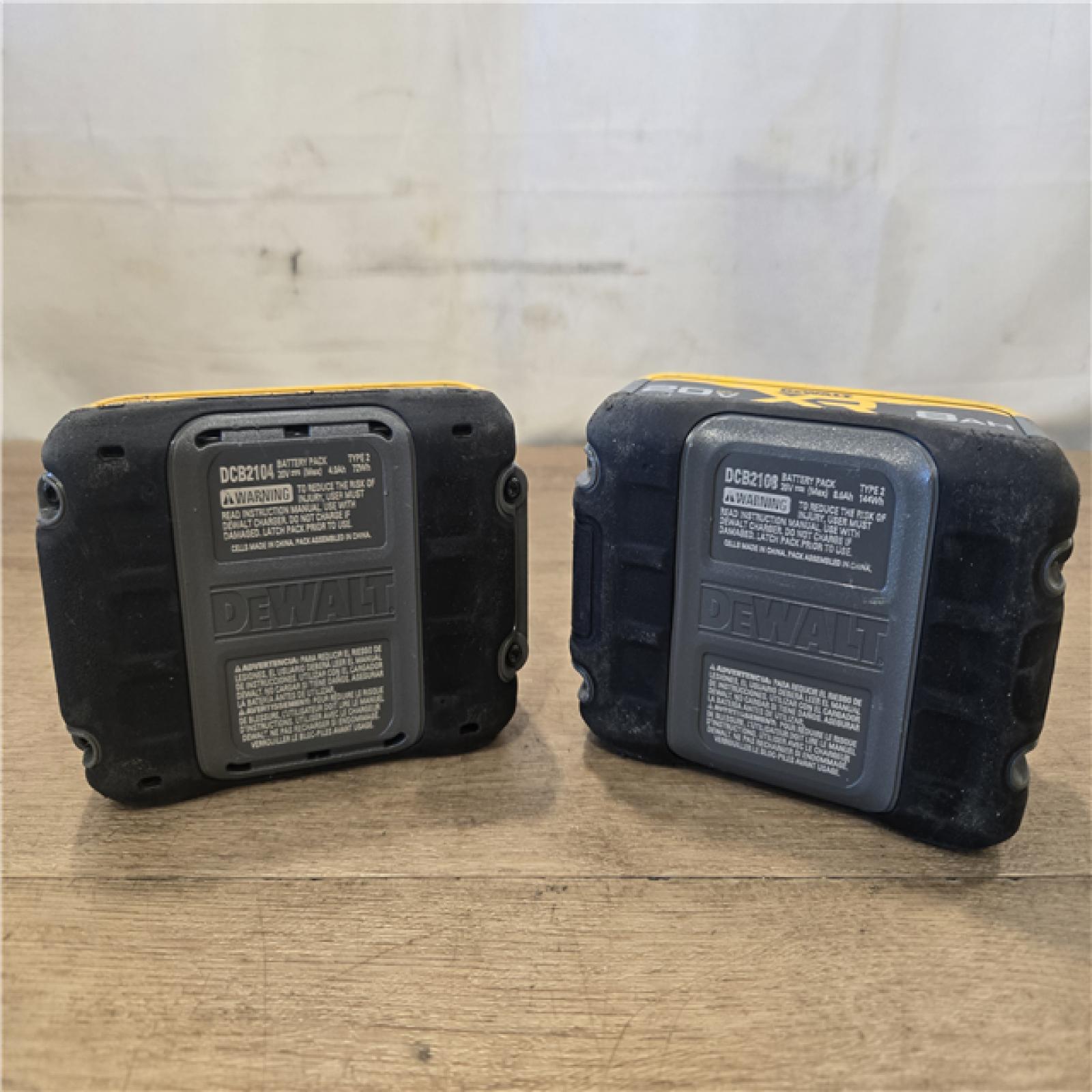AS-IS DEWALT 20V XR Lithium-Ion Starter Kit