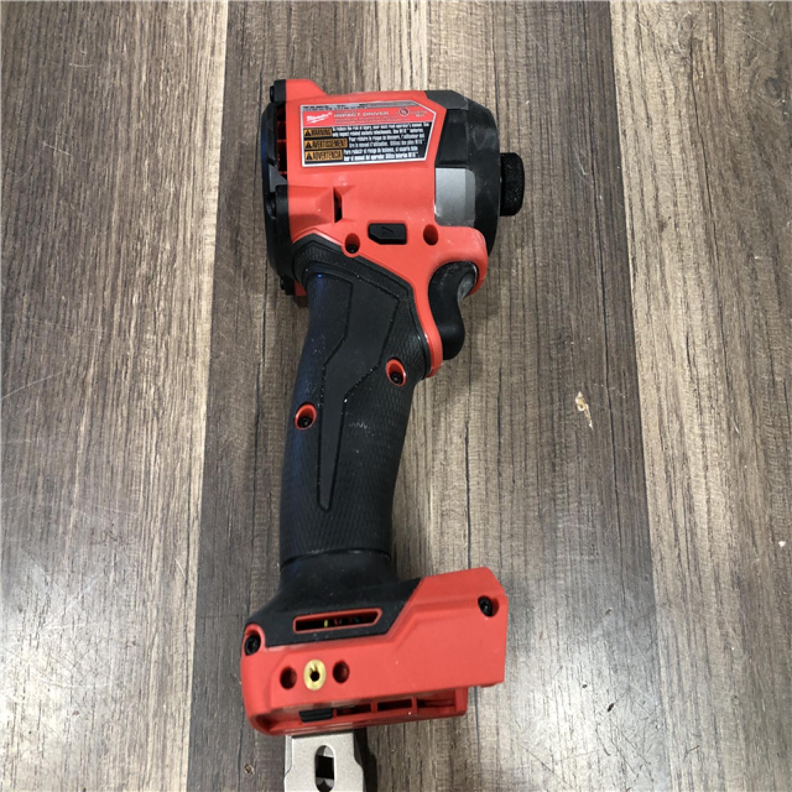 AS-IS Milwaukee FUEL 18V Lithium-Ion Brushless Cordless 1/4 in. Hex Impact Driver (Tool-Only)