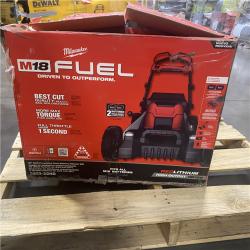 Dallas Location - As-Is Milwaukee 18 FUEL 21 Self-Propelled Dual Battery Mower Kit