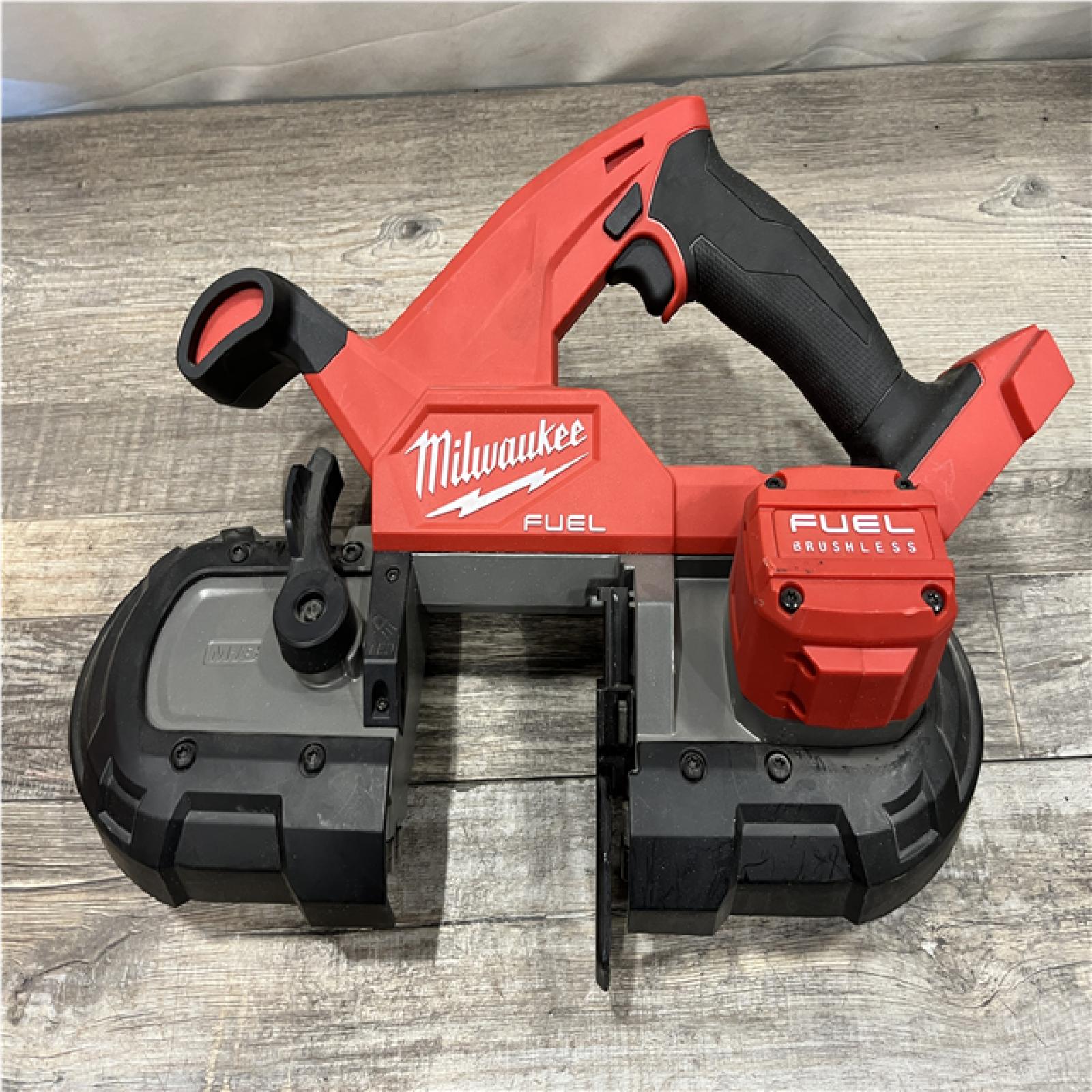 AS-IS Milwaukee FUEL 18V Lithium-Ion Brushless Cordless Compact Bandsaw (Tool-Only)