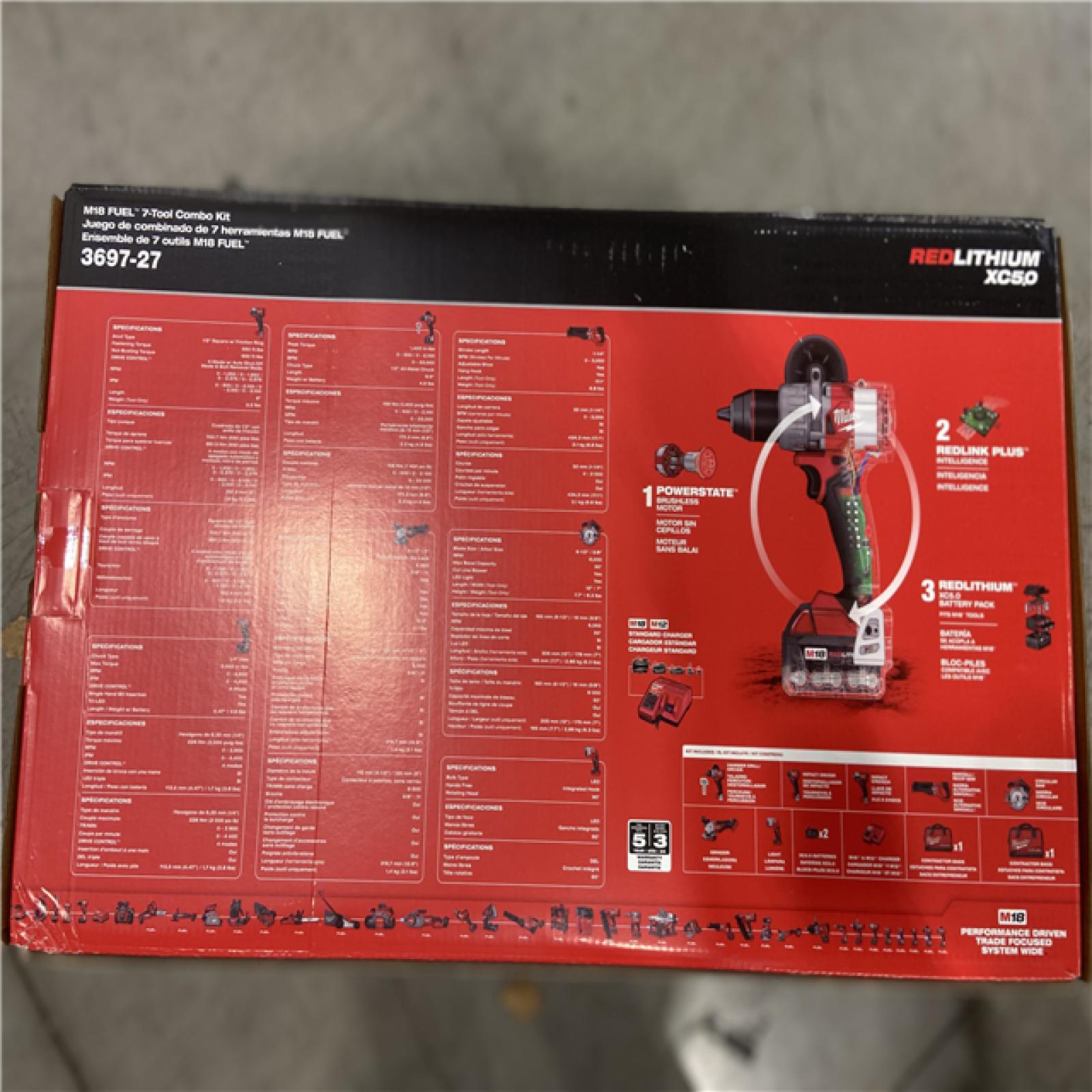 NEW! - Milwaukee M18 FUEL 18V Lithium-Ion Brushless Cordless Combo Kit