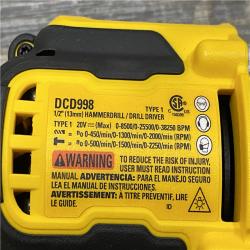 AS-IS DEWALT 20V MAX XR Premium BRUSHLESS HAMMER DRILL (Tool Only)