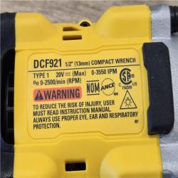 AS-IS DEWALT ATOMIC 20V MAX Cordless 1/2 in. Variable Speed Impact Wrench (Tool Only)