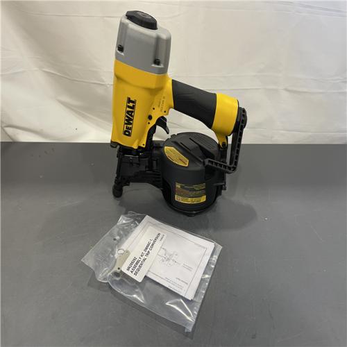 AS-IS - DEWALT 2-1/2 Inch 15 Degree Coil Siding and Fencing Nailer