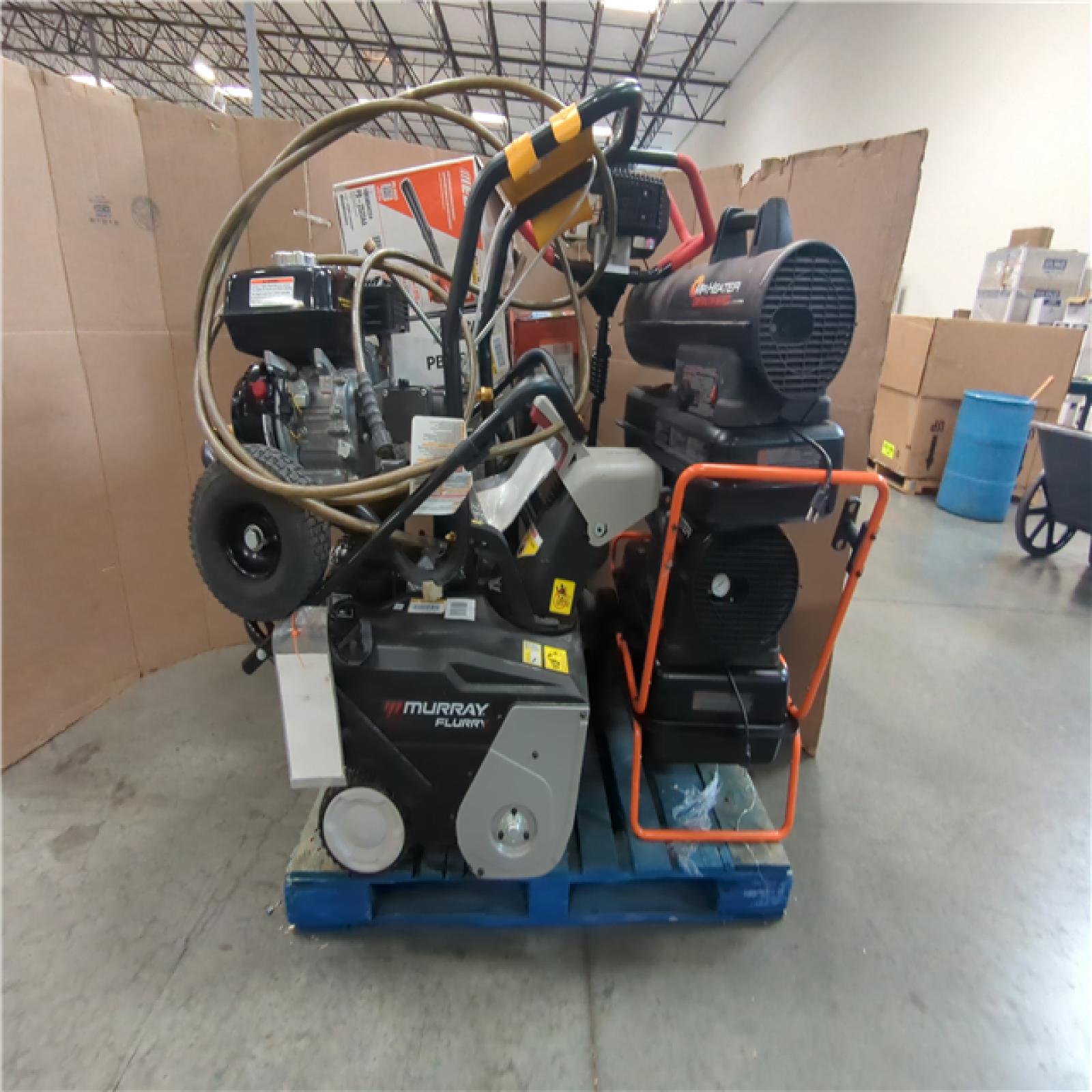 CALIFORNIA AS-IS OUTDOOR POWER EQUIPMENT