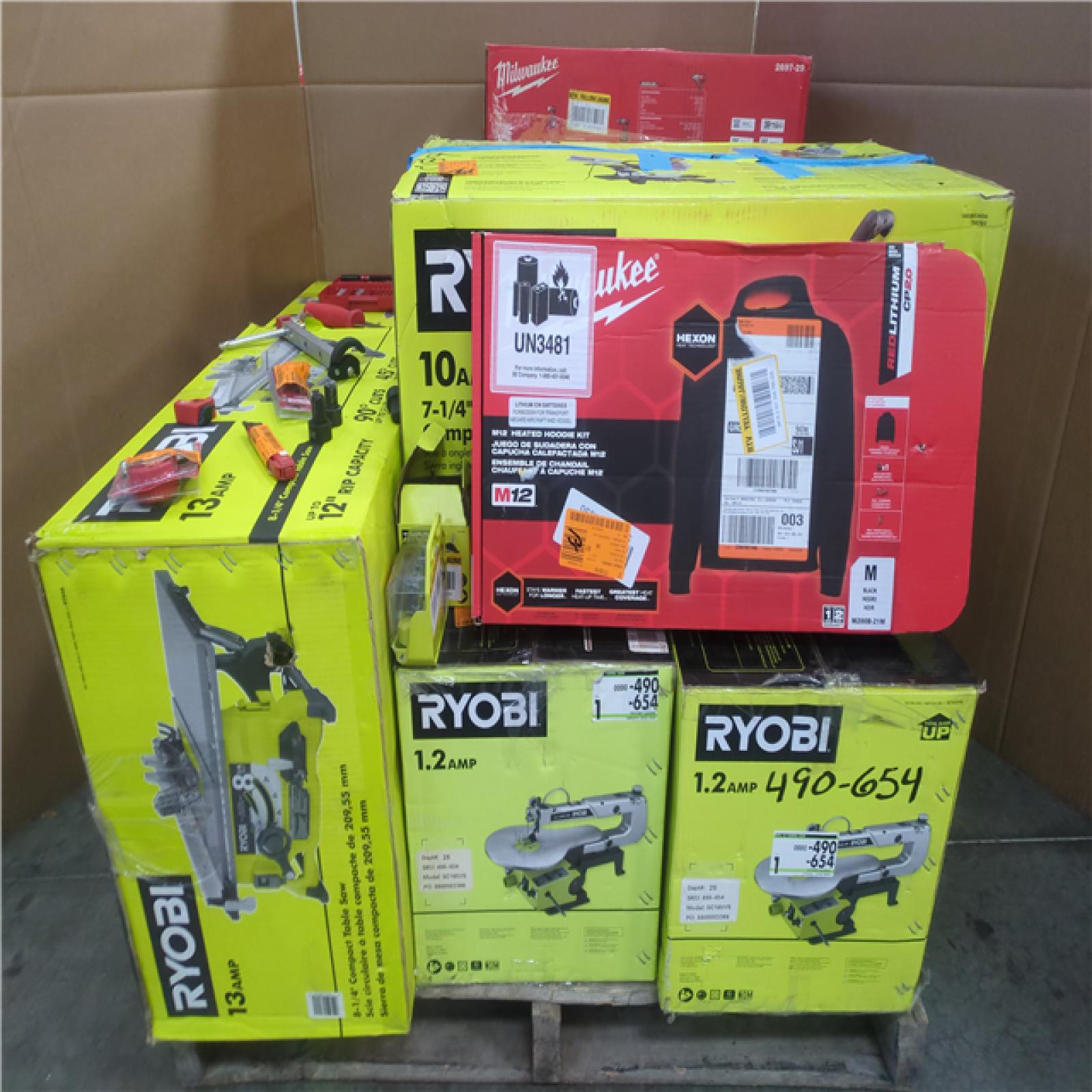CALIFORNIA AS-IS TOOL PALLET