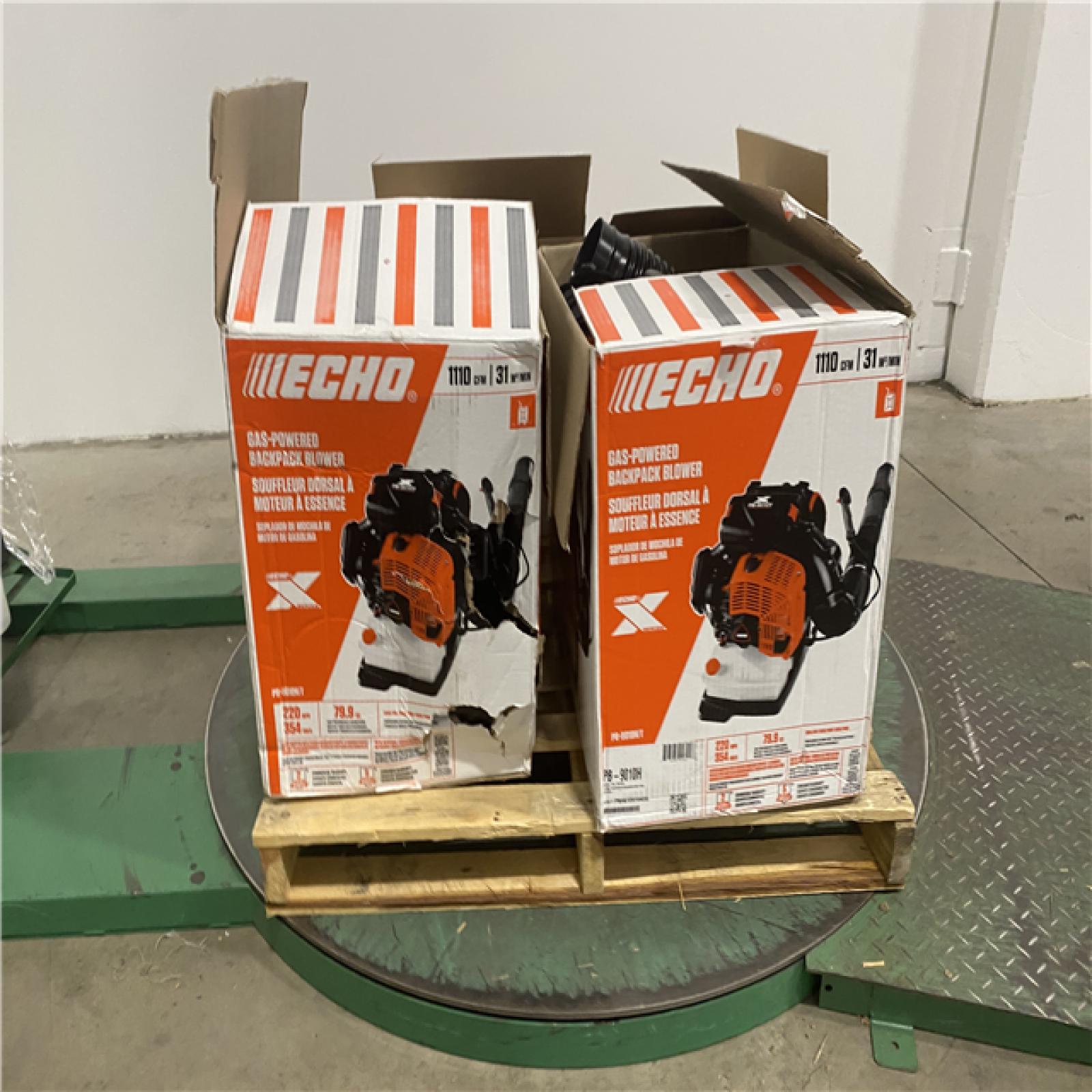 Dallas Location - As-Is Echo Backpack Leaf Blower (Lot Of 4)