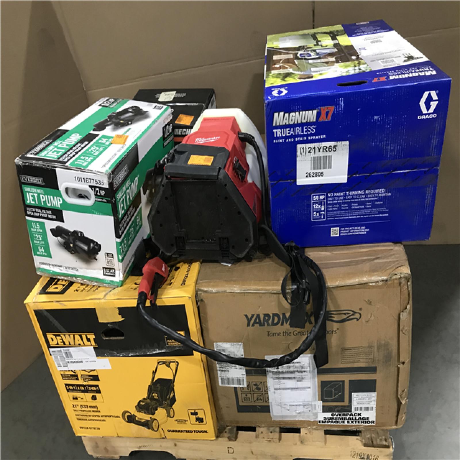 CALIFORNIA AS-IS OUTDOOR POWER EQUIPMENT