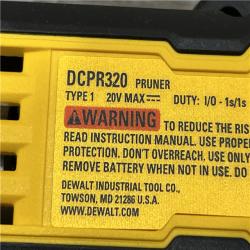 AS-IS DEWALT 20V MAX Cordless Pruner Kit