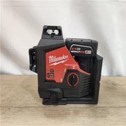AS-IS- Milwaukee-M12 Green Beam Laser 360° 3-Plane Kit