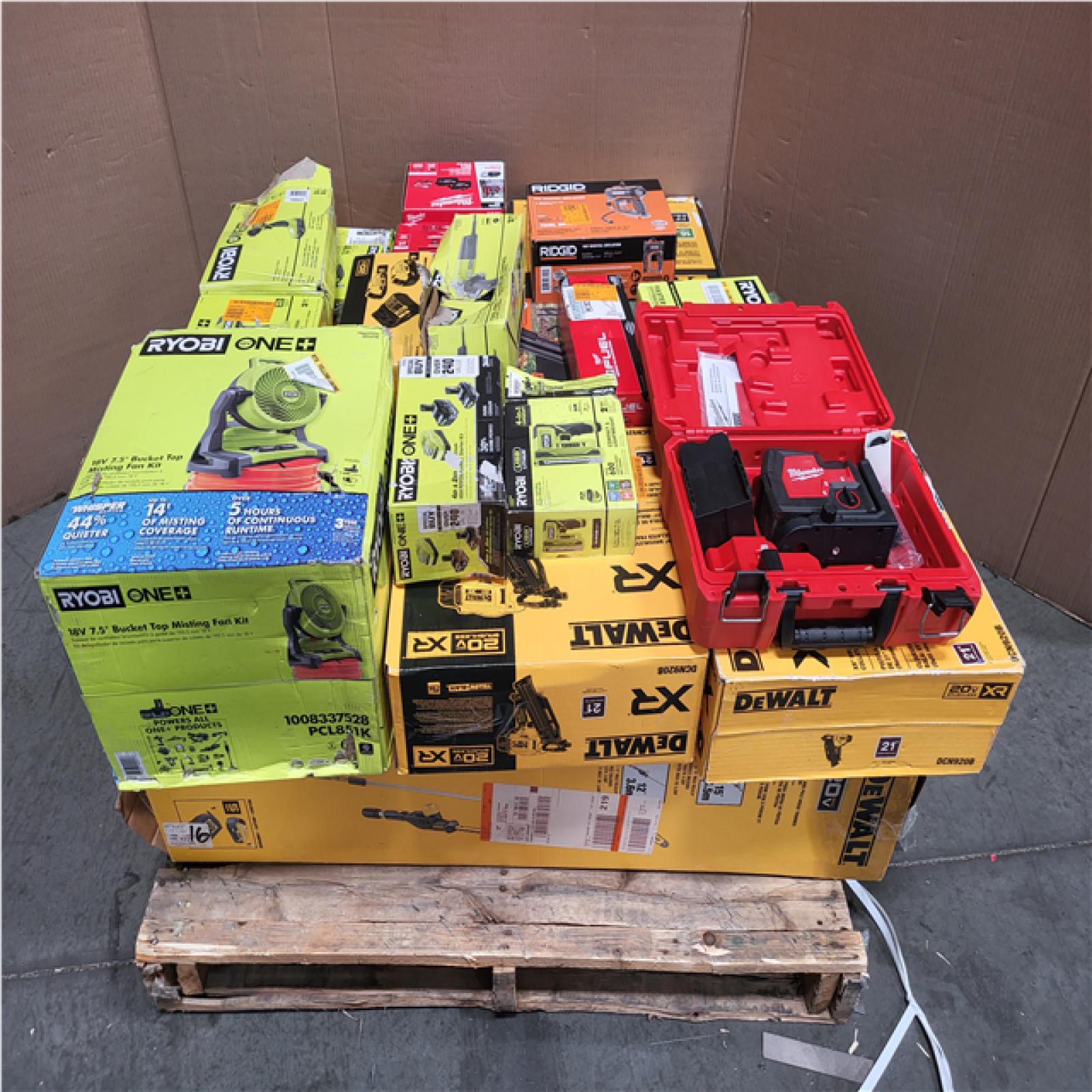 CALIFORNIA AS-IS TOOL PALLET