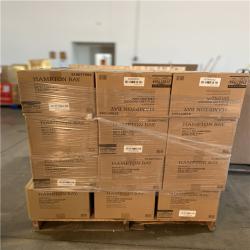 DALLAS LOCATION - Hampton Bay Rothley II 52 in. Indoor LED Matte Black Ceiling Fan with Light Kit (24 UNITS)