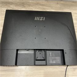 AS-IS MSI 27 WQHD Flat Monitor in Matte Black