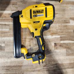 HOUSTON LOCATION - AS-IS DEWALT 20V MAX XR Lithium-Ion Cordless 18-Gauge Narrow Crown Stapler Kit
