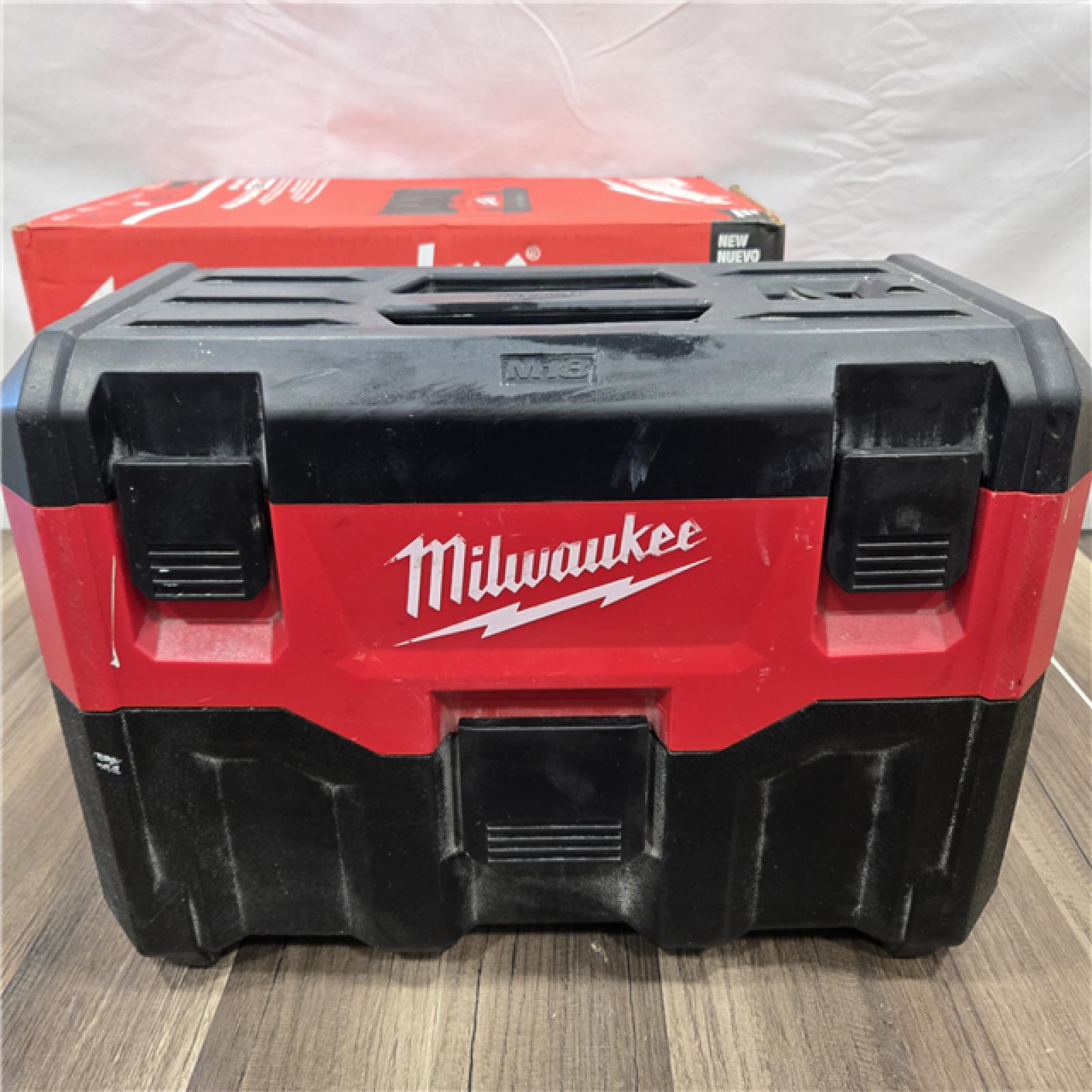 AS-IS Milwaukee M18 18-Volt 2 Gal. Lithium-Ion Cordless Wet/Dry Vacuum (Vacuum-Only)