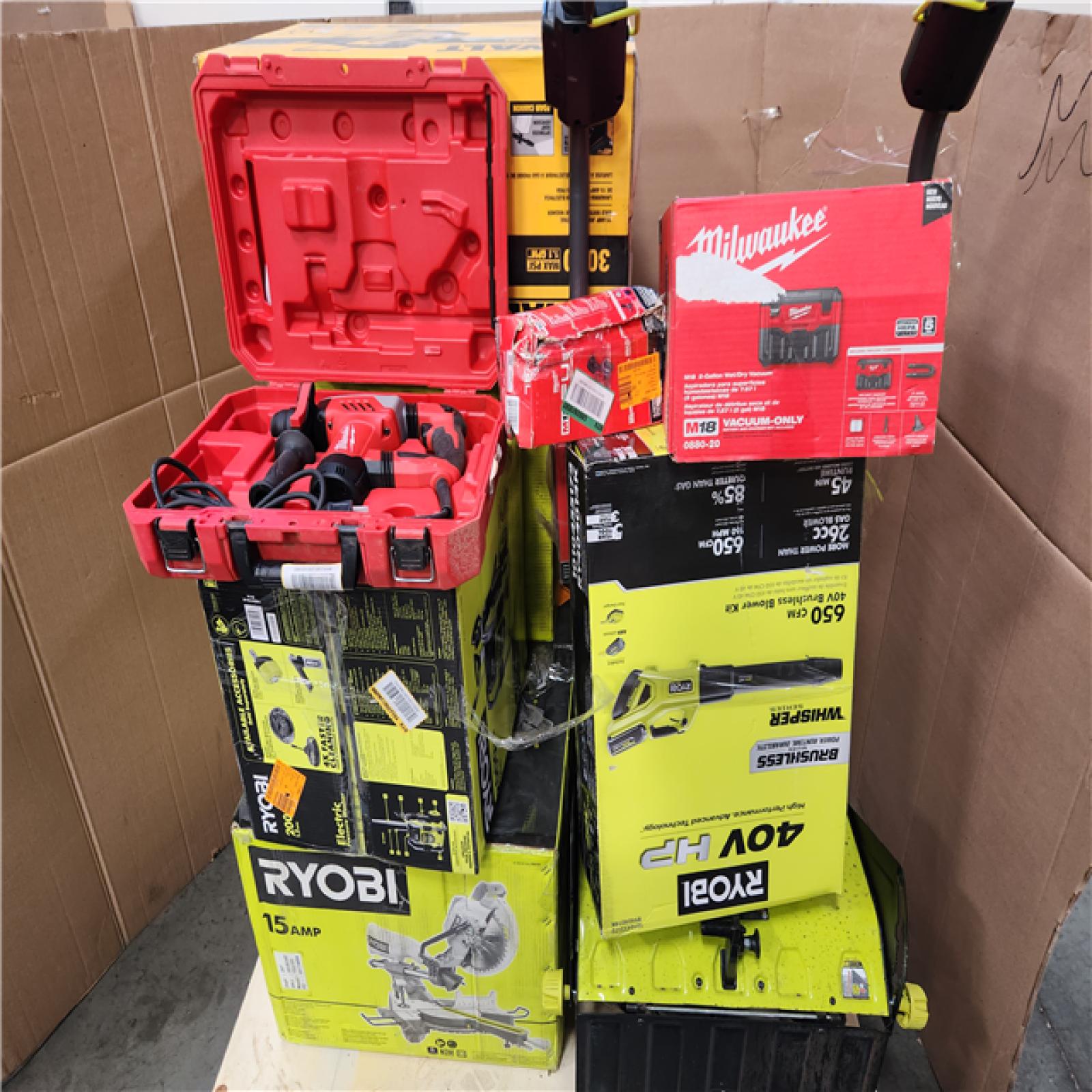 CALIFORNIA AS-IS TOOL PALLET
