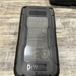 AS-IS DEWALT 20V MAX XR POWERSTACK Lithium-Ion Battery Starter Kit with 5.0Ah Battery and Charger