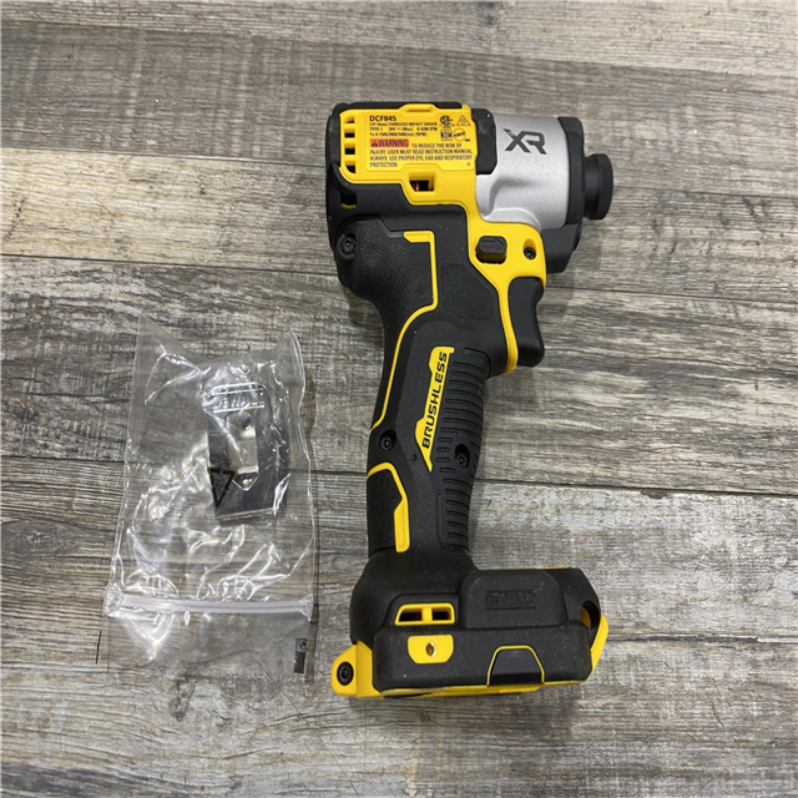 AS-IS DEWALT 20-Volt Maximum XR Cordless Brushless 1/4 in. 3-Speed Impact Driver (Tool-Only)