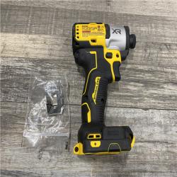 AS-IS DEWALT 20-Volt Maximum XR Cordless Brushless 1/4 in. 3-Speed Impact Driver (Tool-Only)