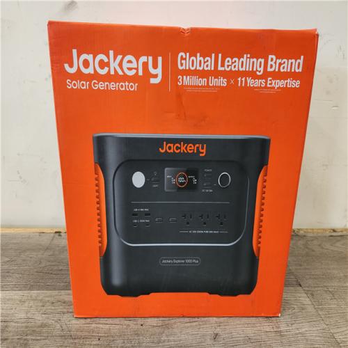 Phoenix Location NEW Jackery Solar Generator Explorer 1000 Plus 1264.64Wh/2000W Model No. JE-1000C (SEALED)