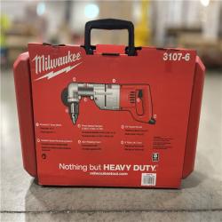 NEW! - Milwaukee 7 Amp Corded 1/2 in. Corded Right-Angle Drill Kit with Hard Case