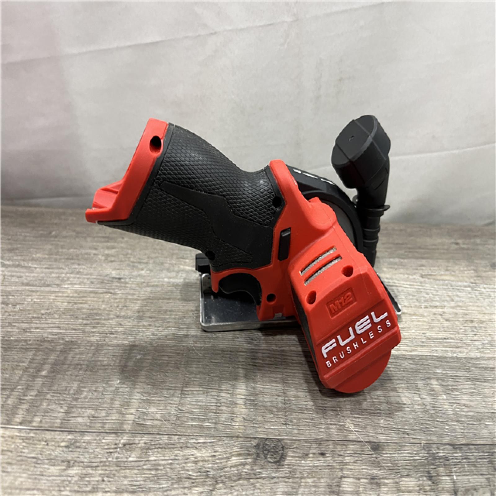 AS-IS Milwaukee FUEL 12V Lithium-Ion Brushless Cordless 3 in. Cut Off Saw (Tool-Only)