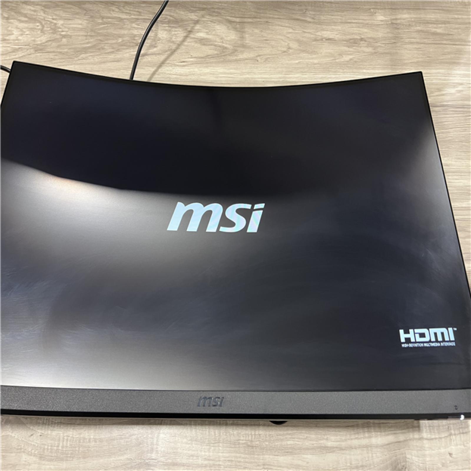 AS-IS MSI 31.5 Curved FHD (1920x1080) HDMI DP Gaming Monitor - Optix G32C4W