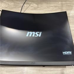 AS-IS MSI 31.5 Curved FHD (1920x1080) HDMI DP Gaming Monitor - Optix G32C4W
