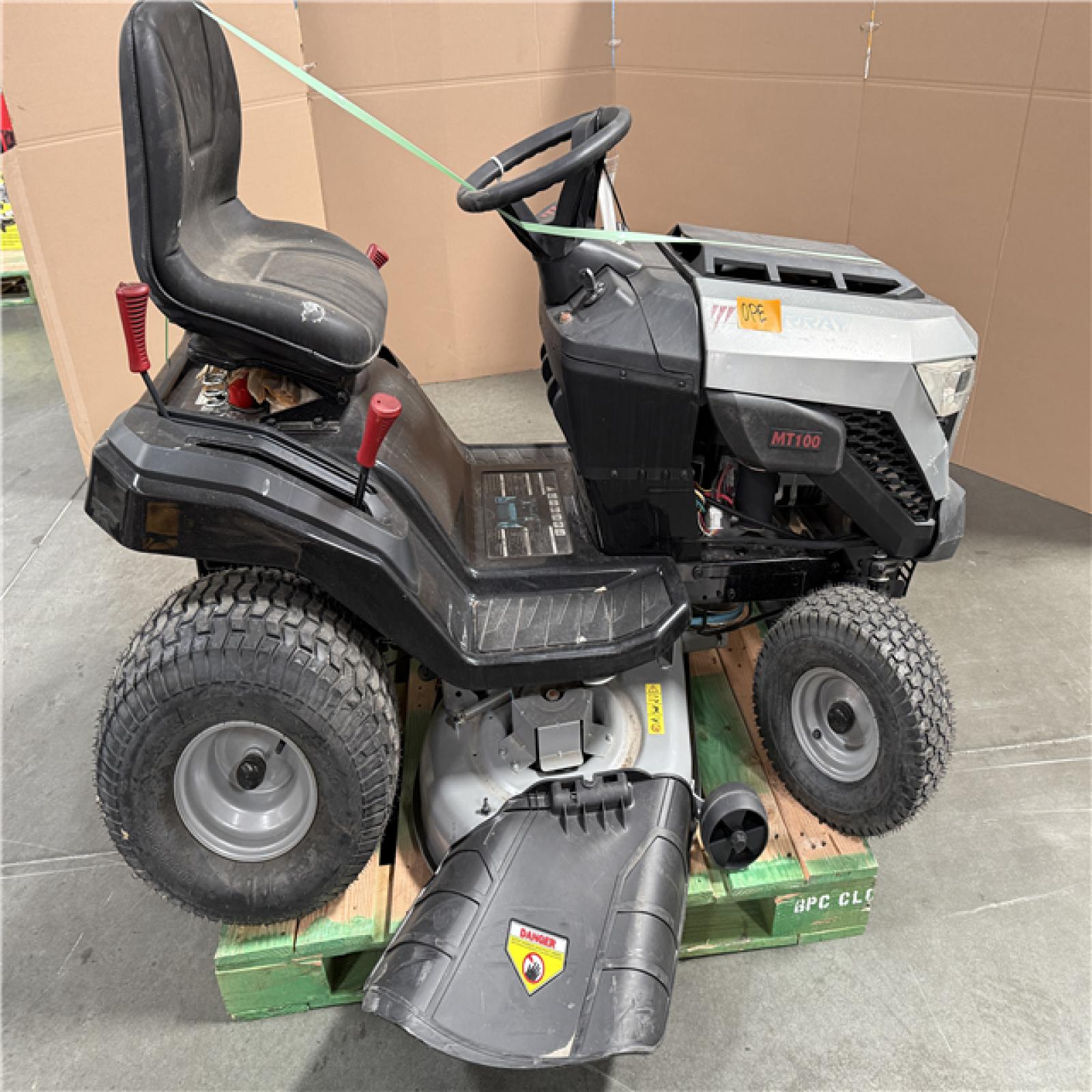 California AS-IS OUTDOOR POWER EQUIPMENT