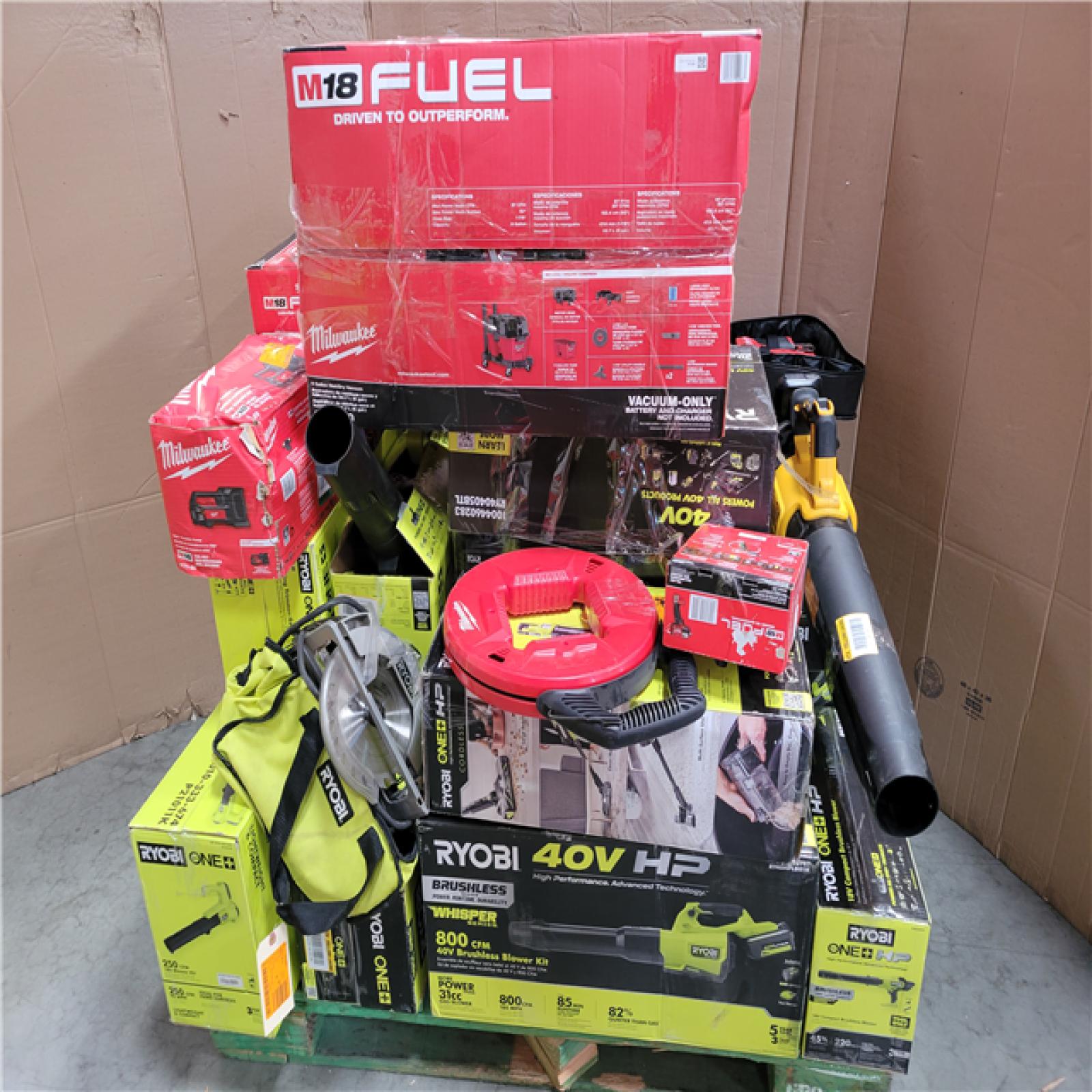 CALIFORNIA AS-IS TOOL PALLET