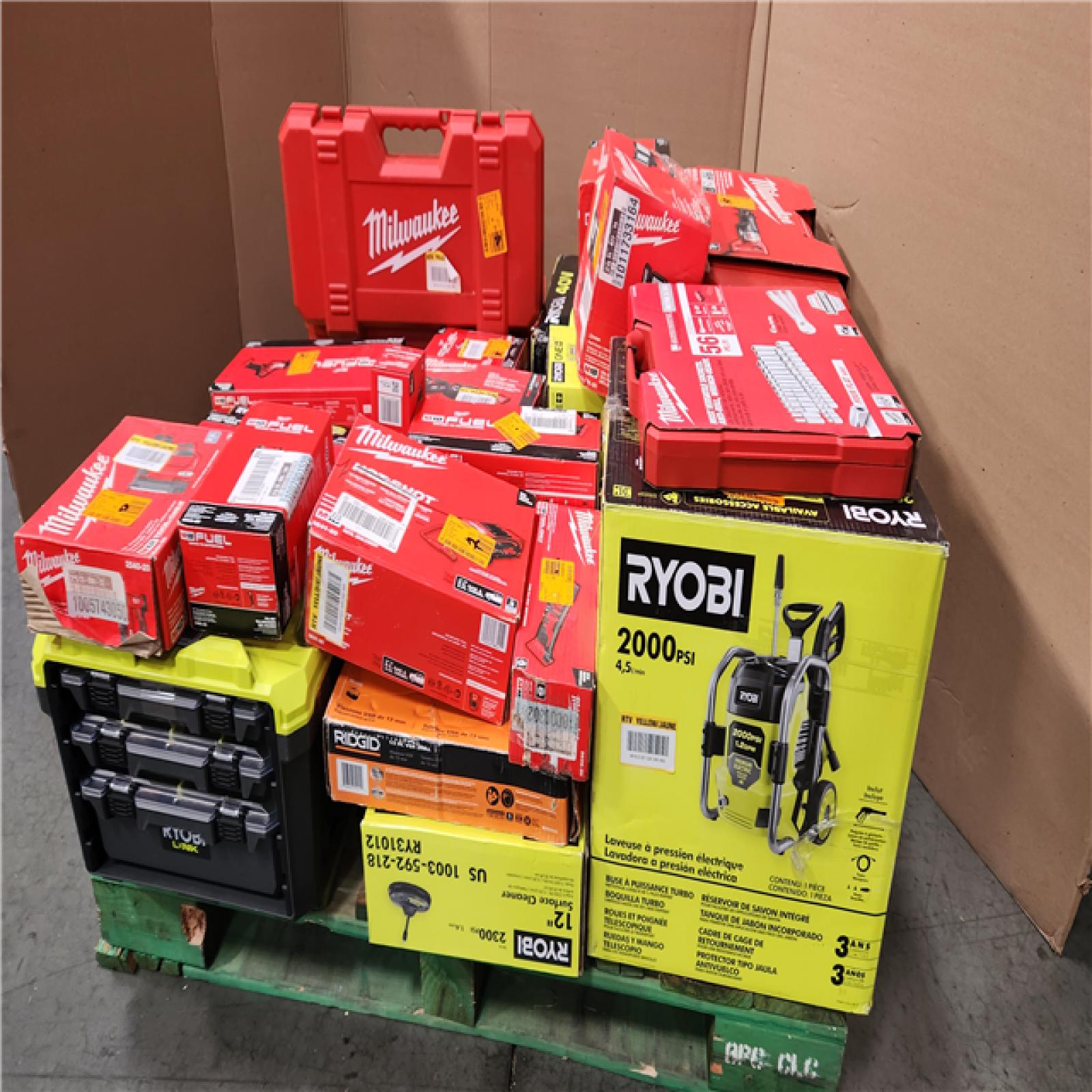 CALIFORNIA AS-IS TOOL PALLET