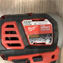 AS-IS Milwaukee M18 18V Lithium-Ion Cordless 1/4 in. Hex Impact Driver (Tool-Only)