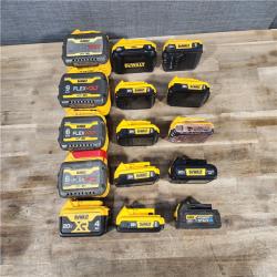 HOUSTON LOCATION - AS-IS DEWALT BATTERY PACK QTY - 15