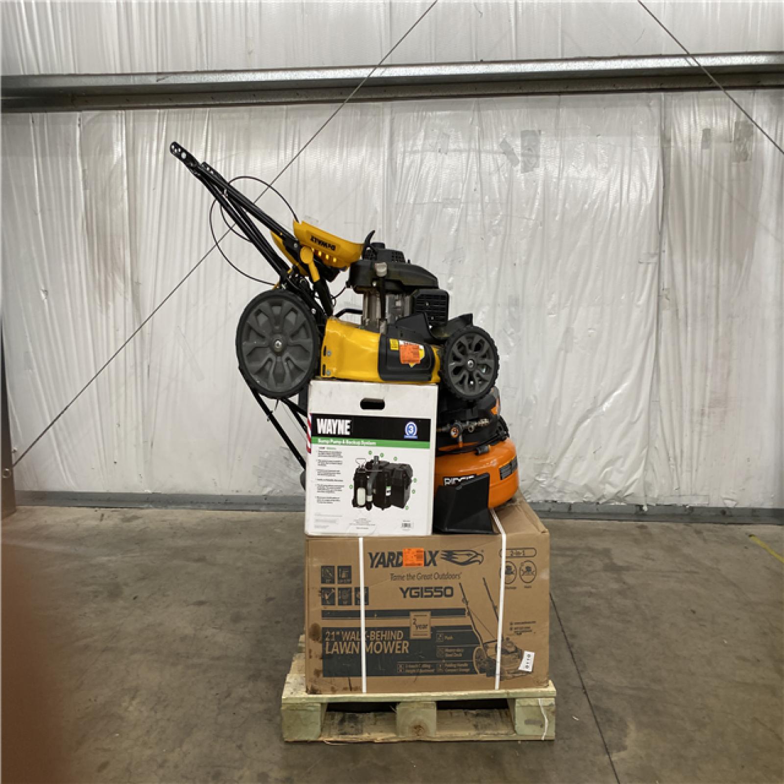 Houston Location AS IS - Outdoor Power Equipment