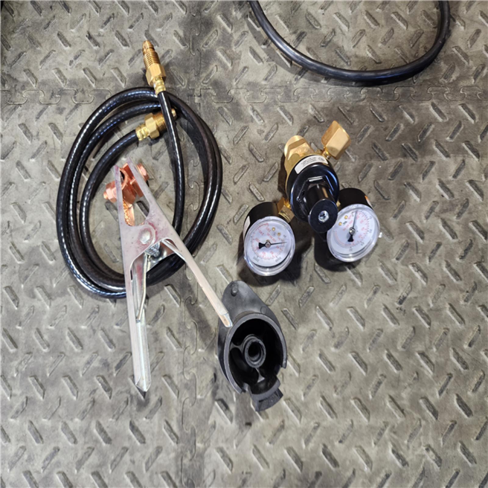 HOUSTON LOCATION - AS-IS Lincoln Electric Single Phase 140 Amp DC 115V Flux-Core & Stick MIG Welder - 90A/19V/20% Duty Cycle, 10.15 Long | Part #K2697-1