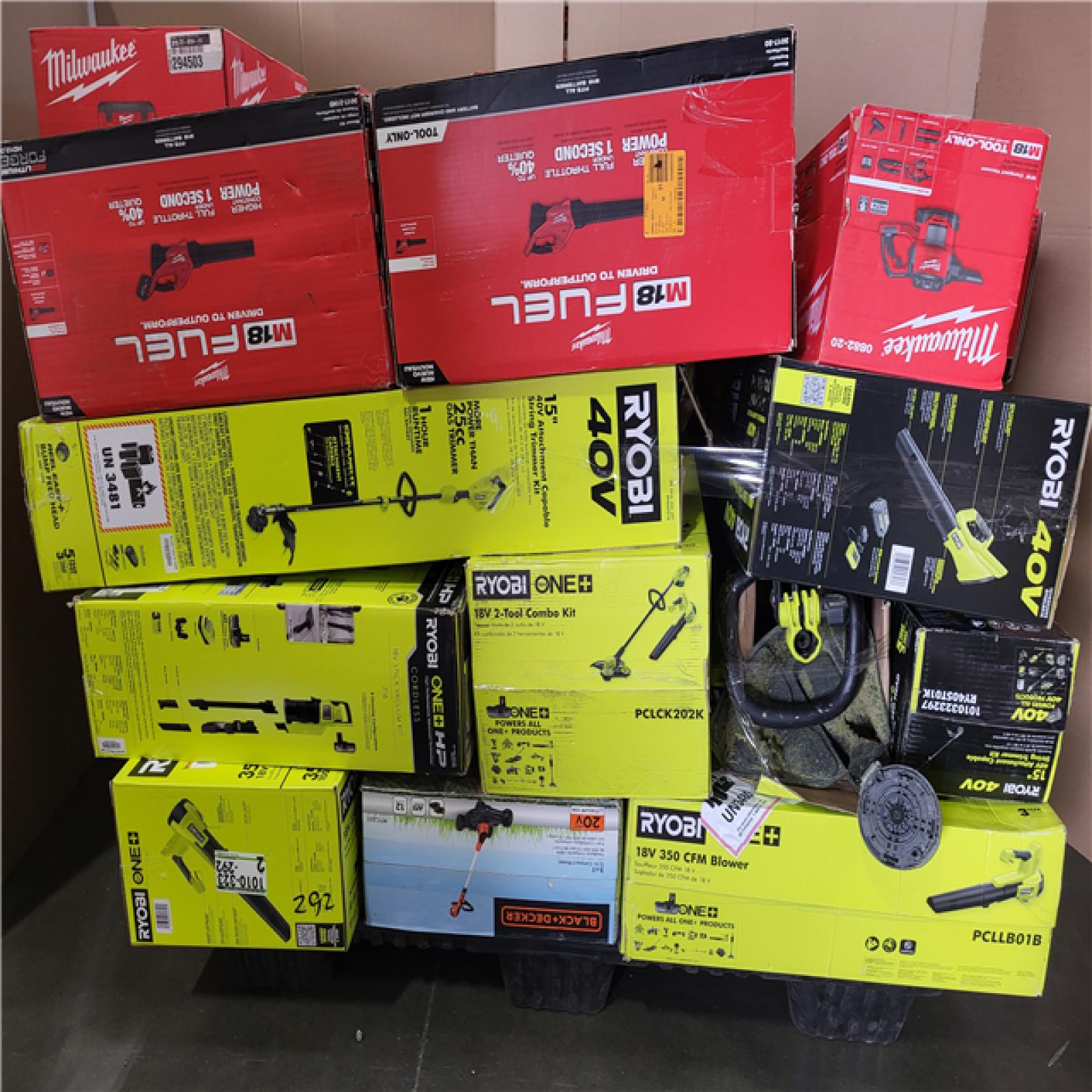 CALIFORNIA AS-IS TOOL pallet