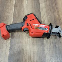 AS-IS  MILWAUKEE M18 FUEL 18V Lithium-Ion Brushless Cordless HACKZALL Reciprocating Saw (Tool-Only)