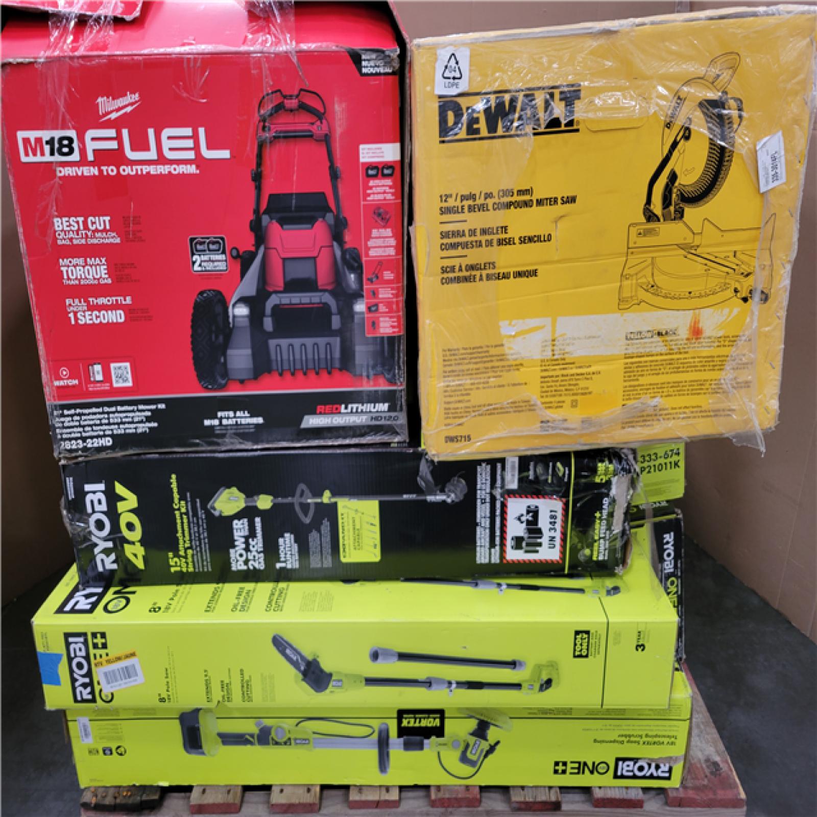 CALIFORNIA AS-IS TOOL PALLET