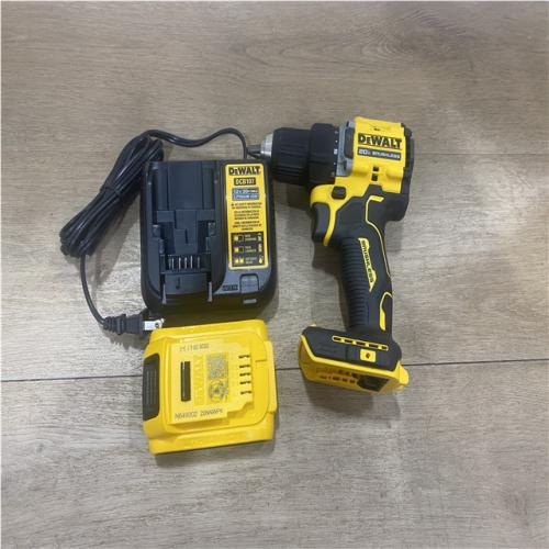AS-IS DEWALT Atomic 20V Lithium-Ion Cordless Compact 1/2 in. Drill/Driver Kit