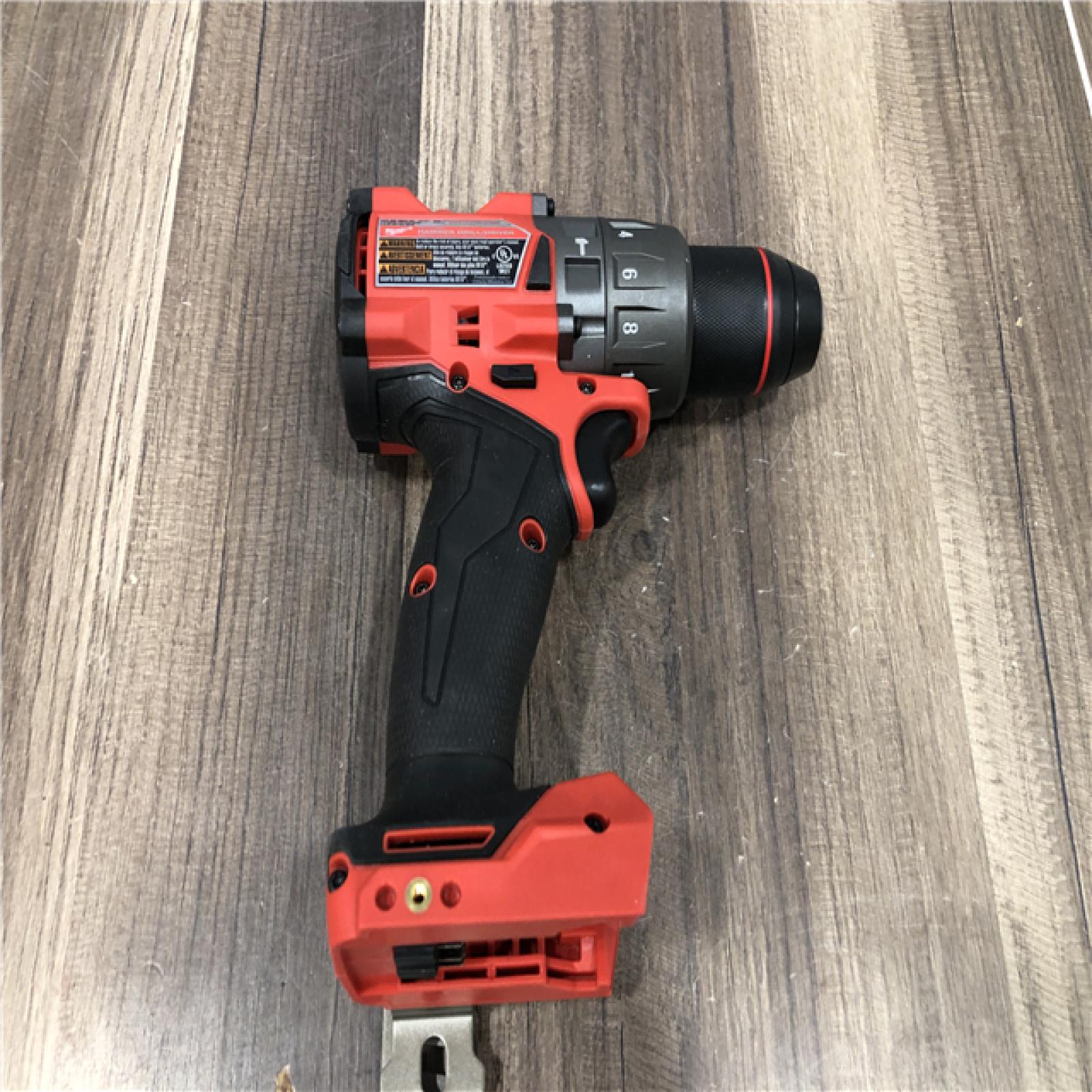 AS-IS Milwaukee FUEL 18V Lithium-Ion Brushless Cordless 1/2 in. Hammer Drill/Driver (Tool-Only)