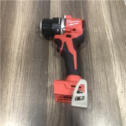 AS-IS Milwaukee 18V Lithium-Ion Brushless Cordless 1/2 in. Compact Drill/Driver (Tool-Only)