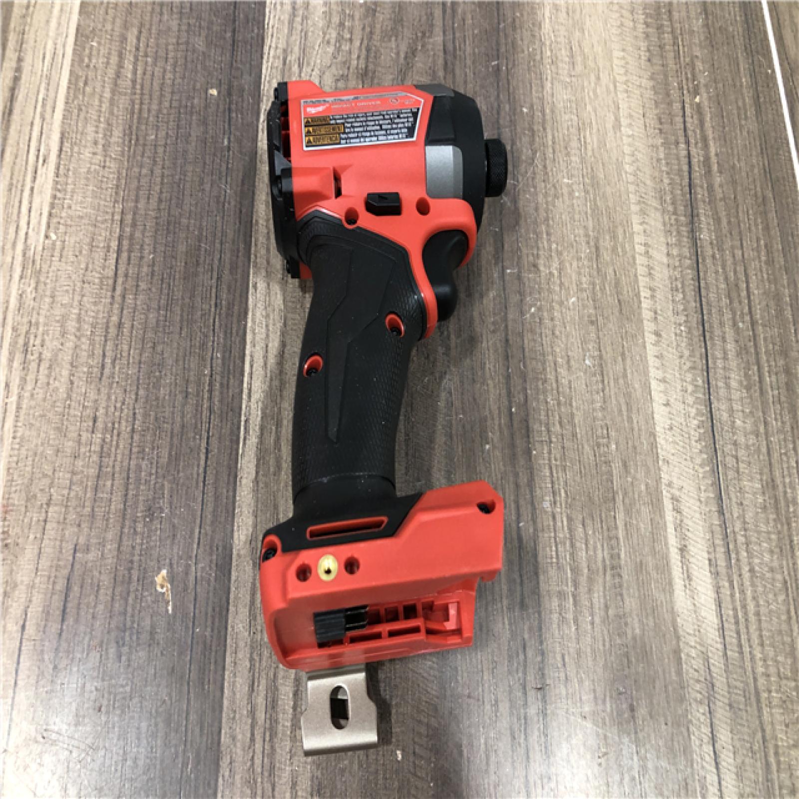 AS-IS Milwaukee  FUEL 18V Lithium-Ion Brushless Cordless 1/4 in. Hex Impact Driver (Tool-Only)