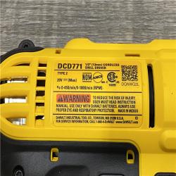 AS-IS DEWALT 20V MAX Cordless 1/2 in. Drill/Driver Kit